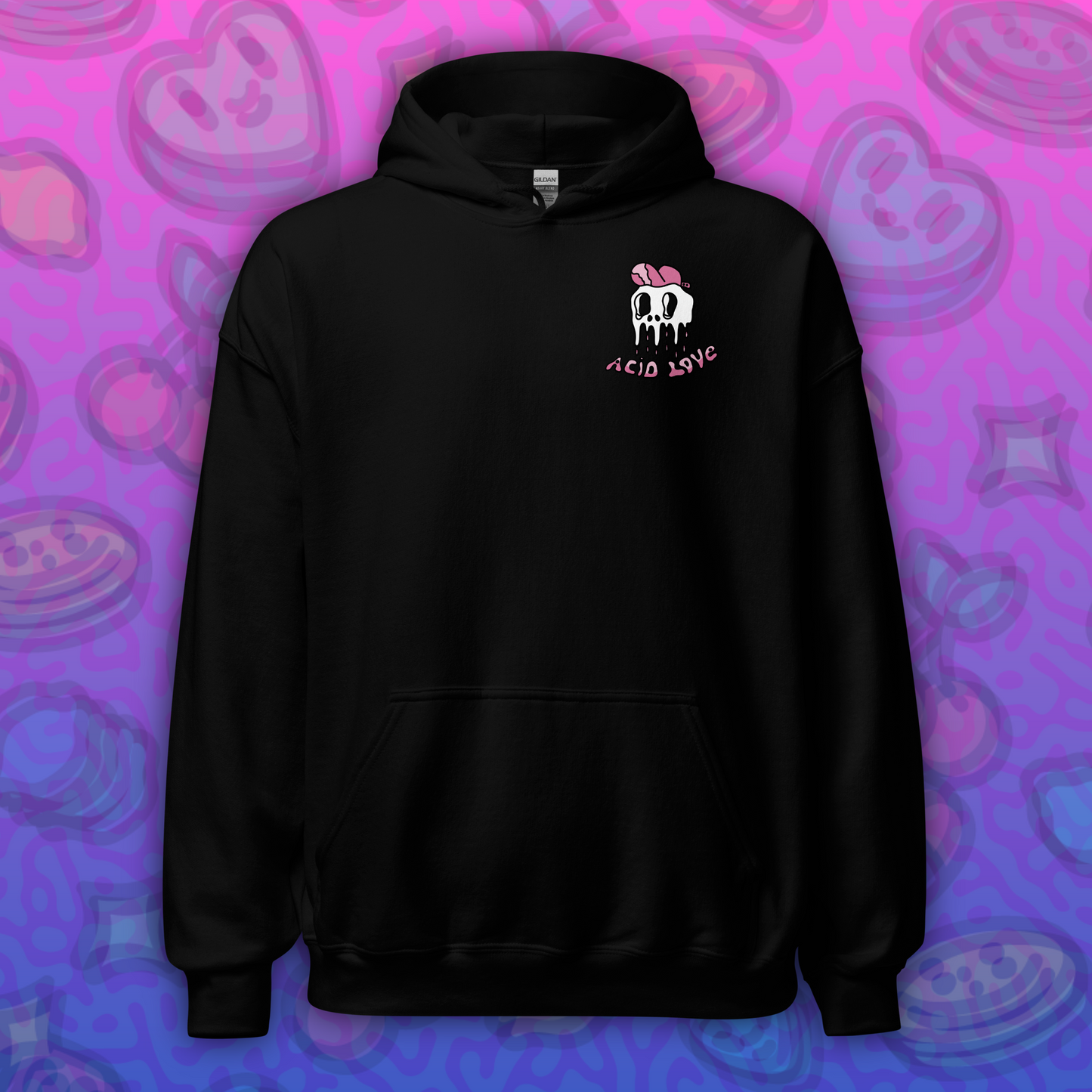 Acid Love: Pullover Hoodie