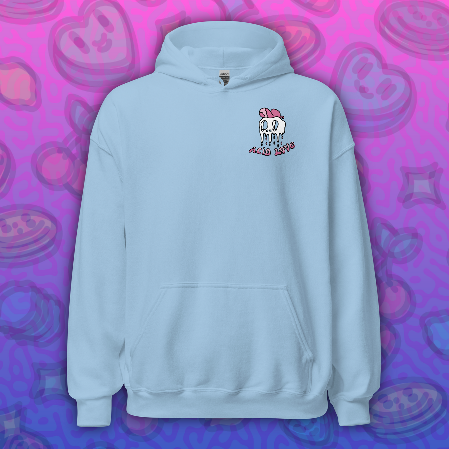 Acid Love: Pullover Hoodie
