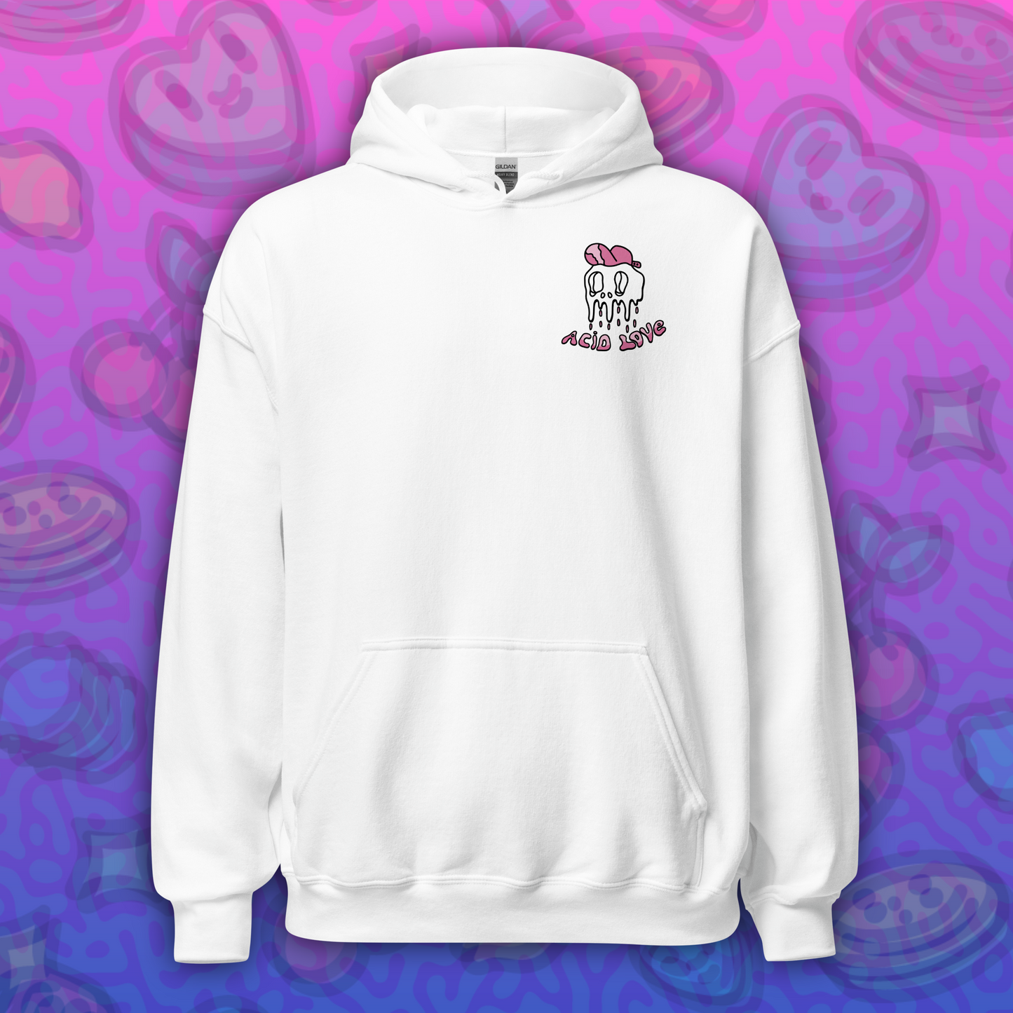 Acid Love: Pullover Hoodie