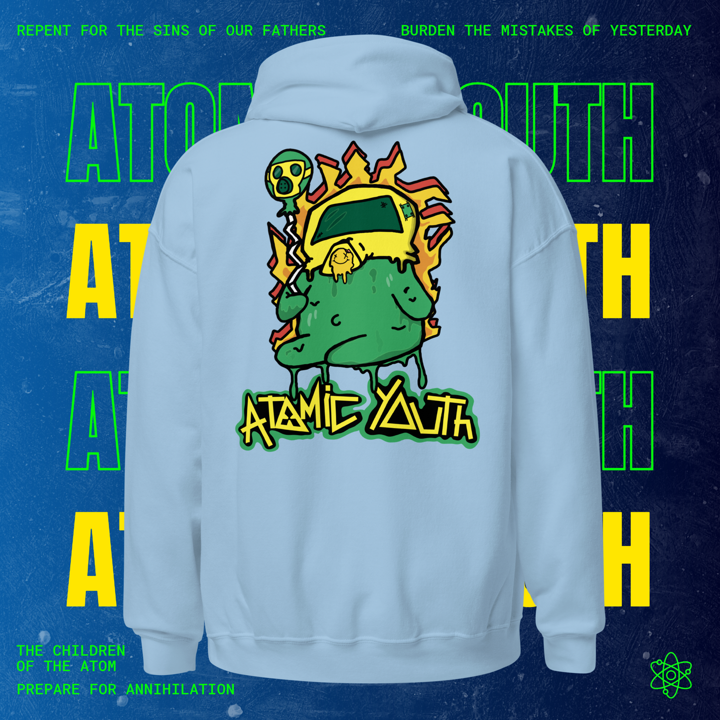 Atomic Youth: Pullover Hoodie
