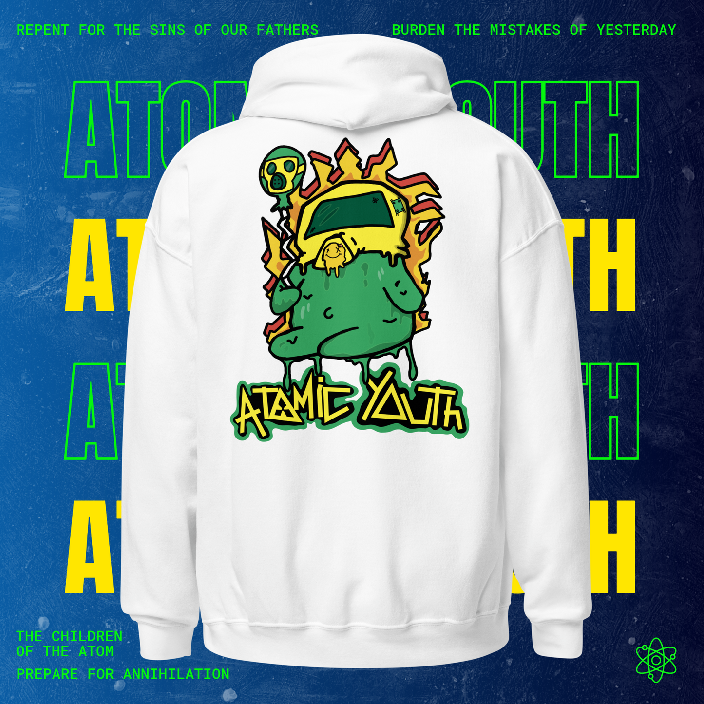 Atomic Youth: Pullover Hoodie
