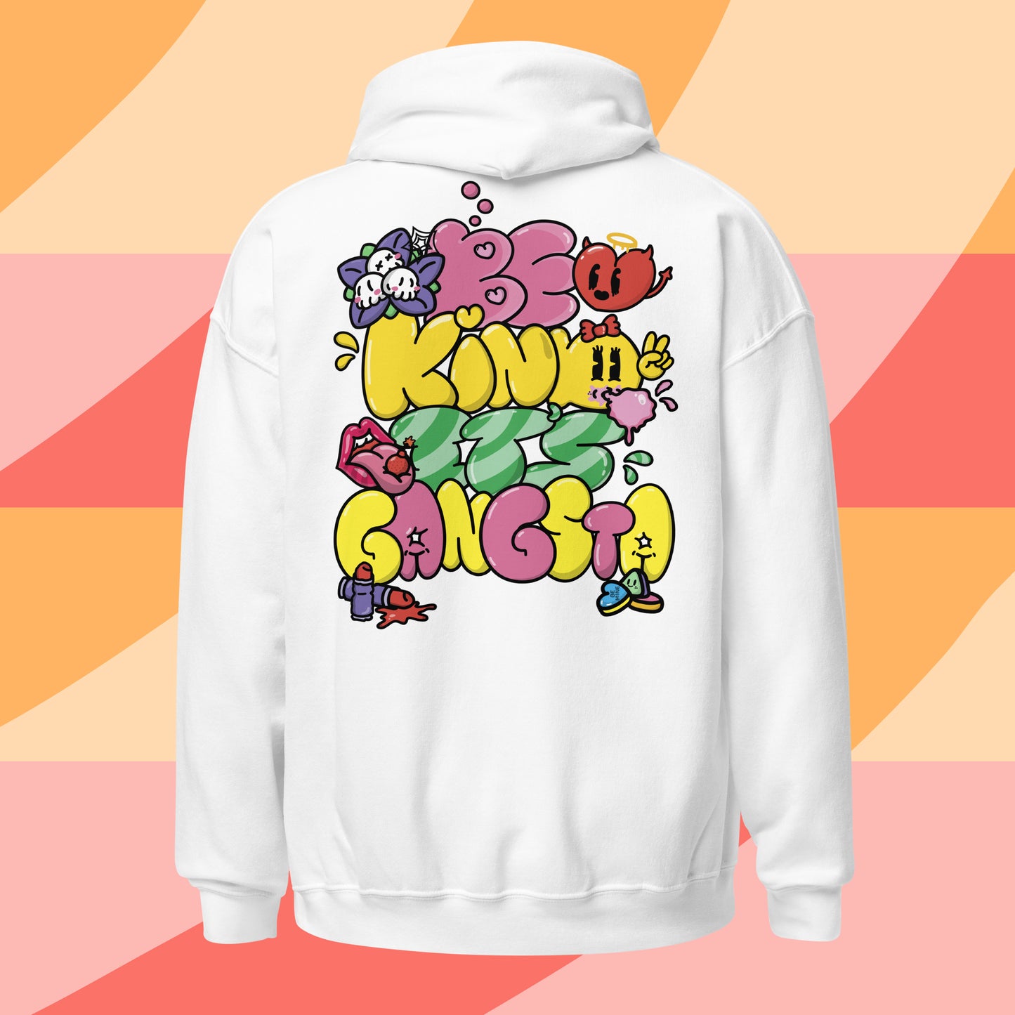 Be Kind It's Gangsta: Pullover Hoodie