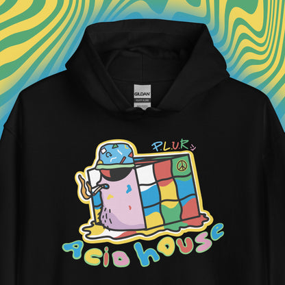 P.L.U.R Rave Snail: Pullover Hoodie