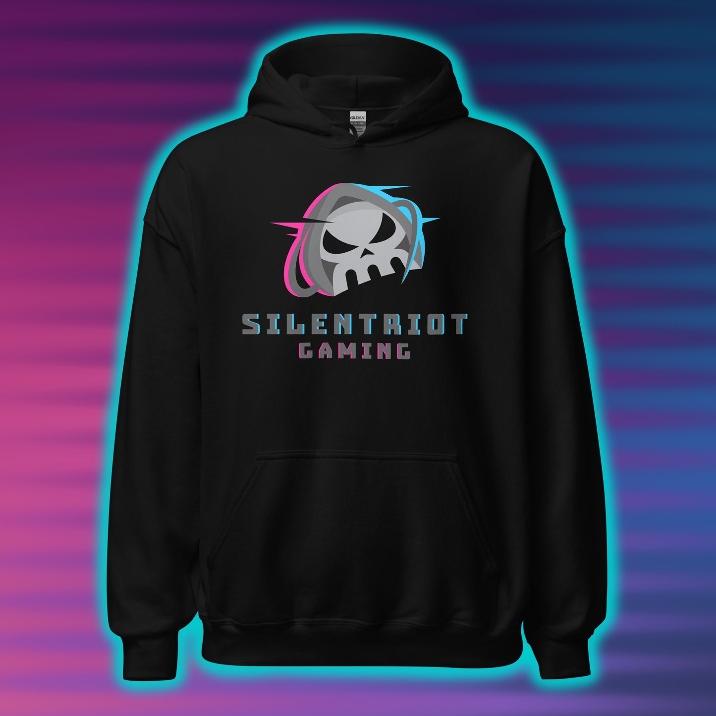 Silent Riot Gaming Logo: Pullover Hoodie