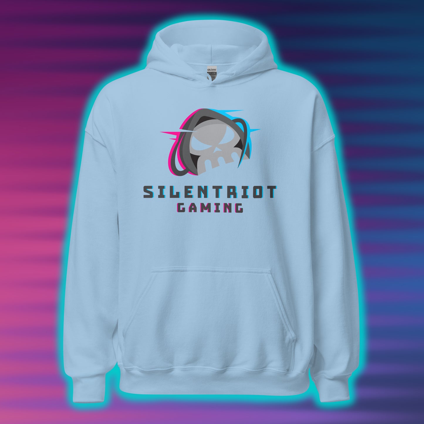 Silent Riot Gaming Logo: Pullover Hoodie