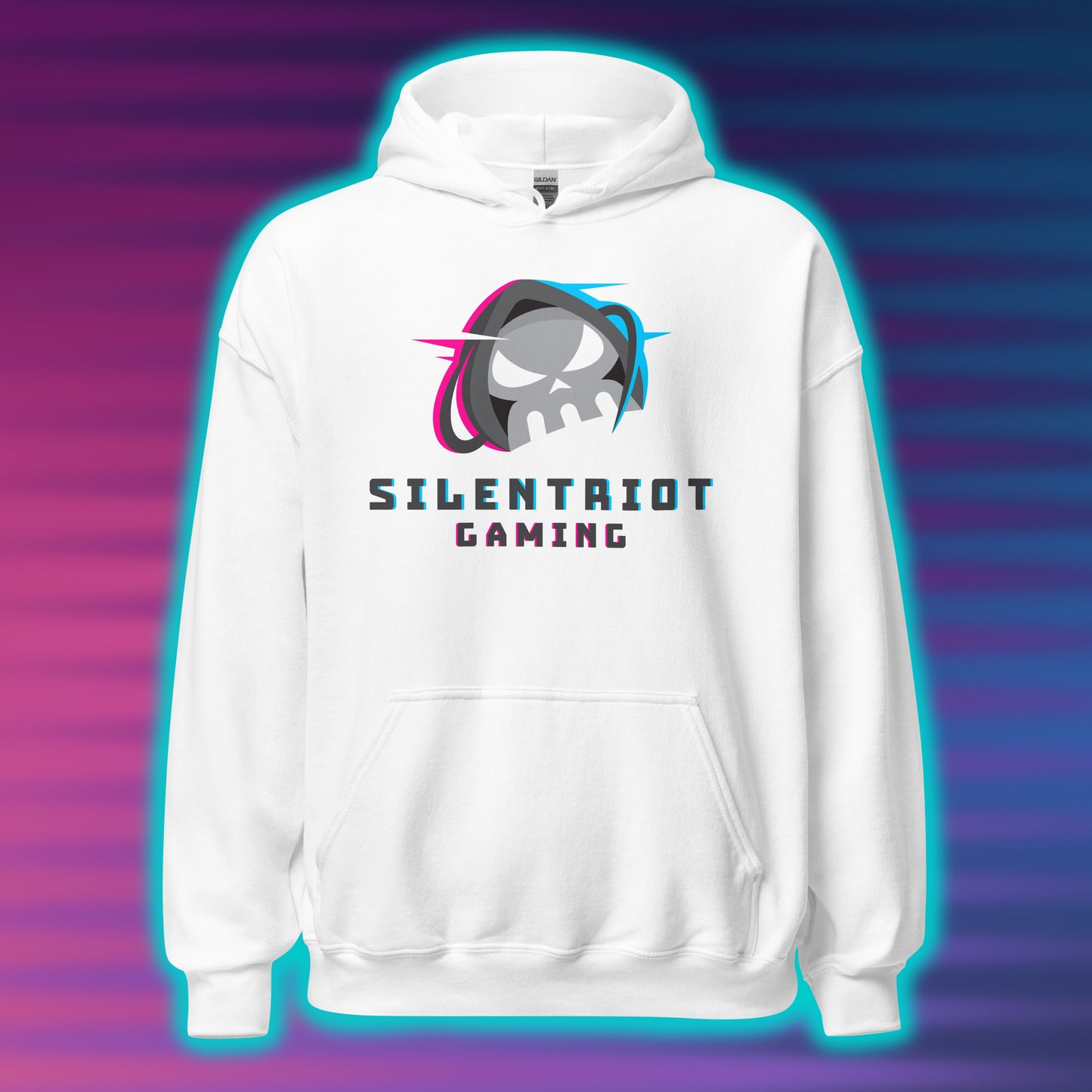 Silent Riot Gaming Logo: Pullover Hoodie