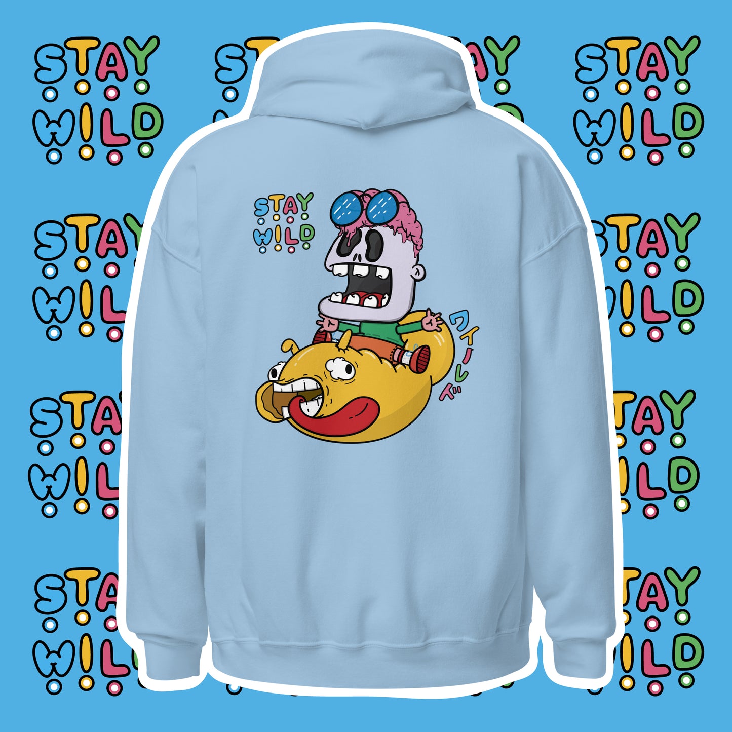 Stay Wild: Pullover Hoodie