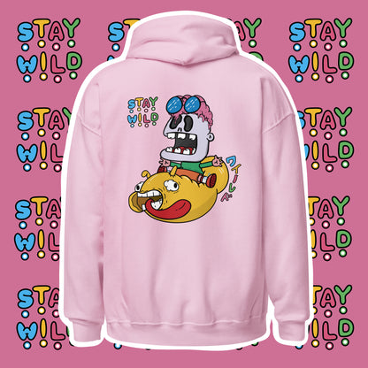 Stay Wild: Pullover Hoodie
