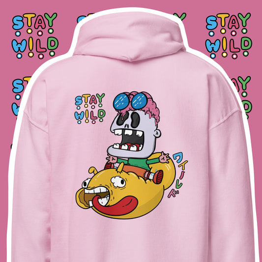 Stay Wild: Pullover Hoodie
