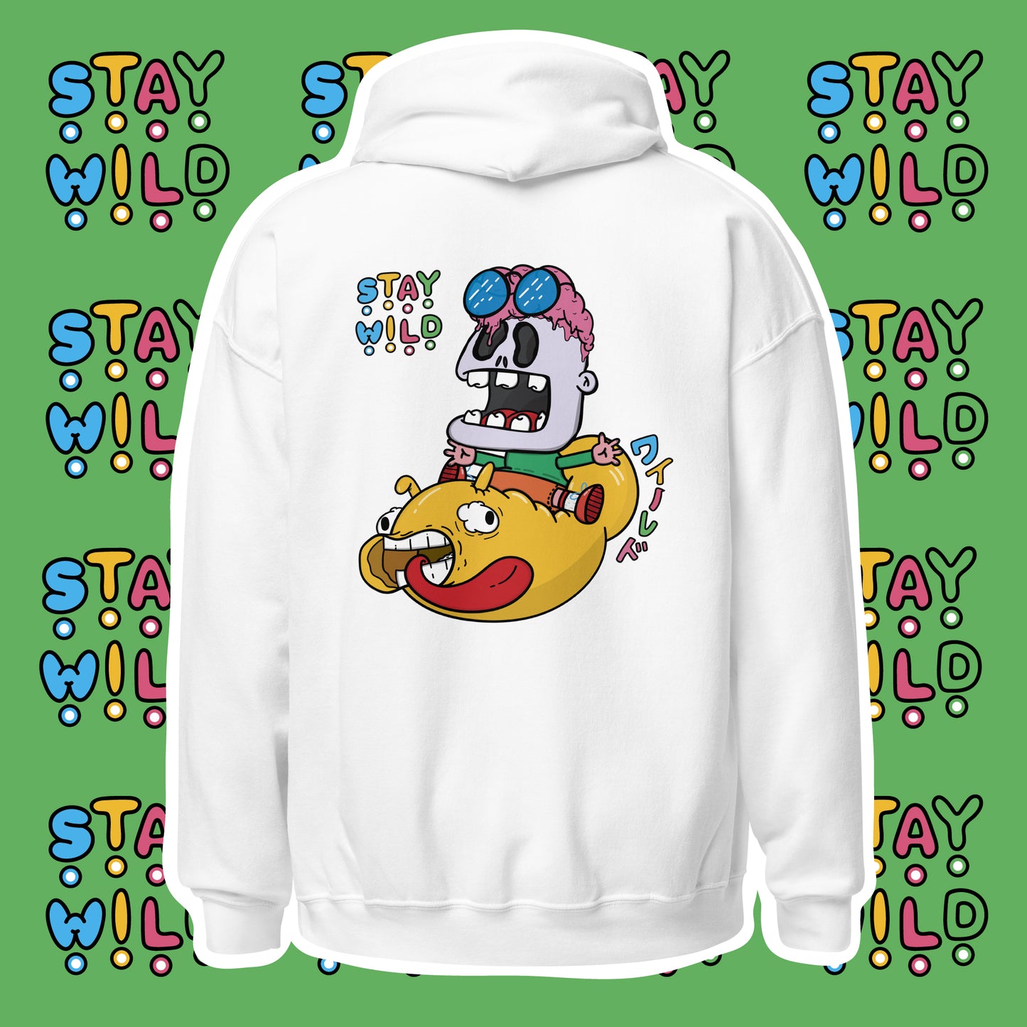 Stay Wild: Pullover Hoodie