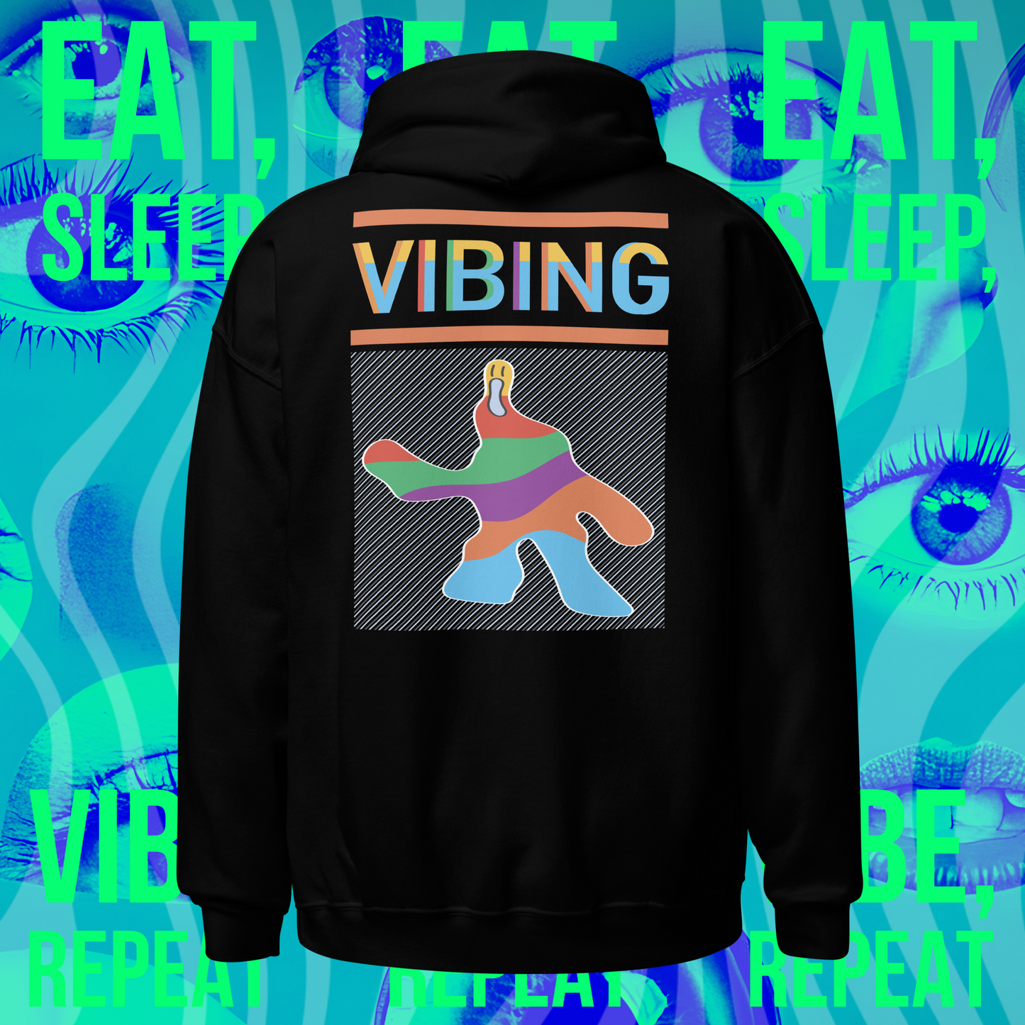 Vibing: Pullover Hoodie