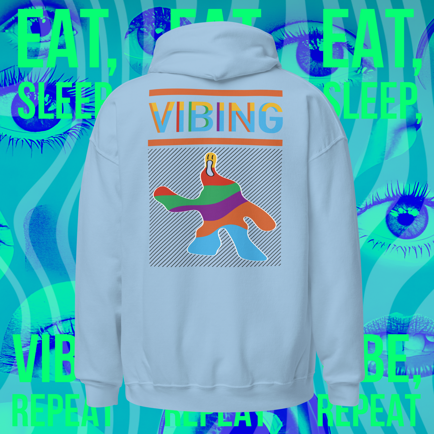 Vibing: Pullover Hoodie
