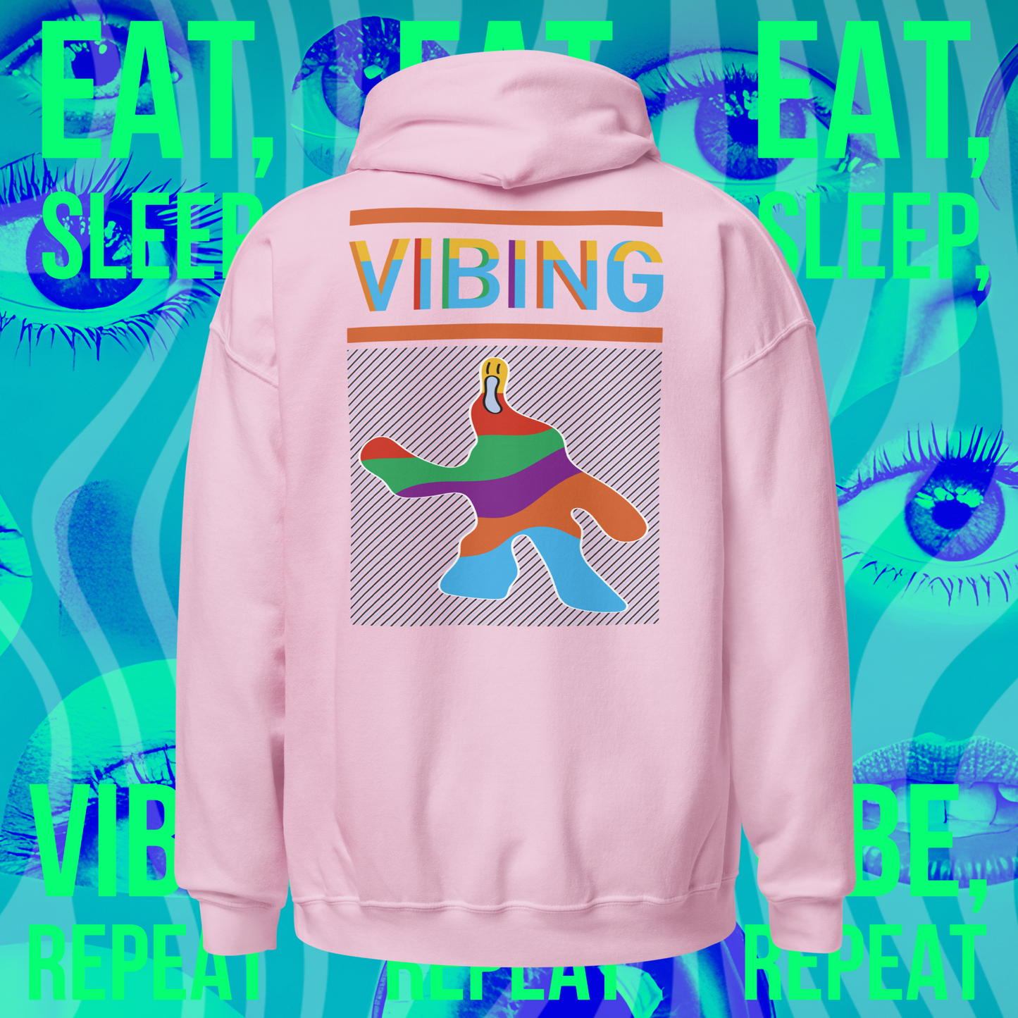Vibing: Pullover Hoodie