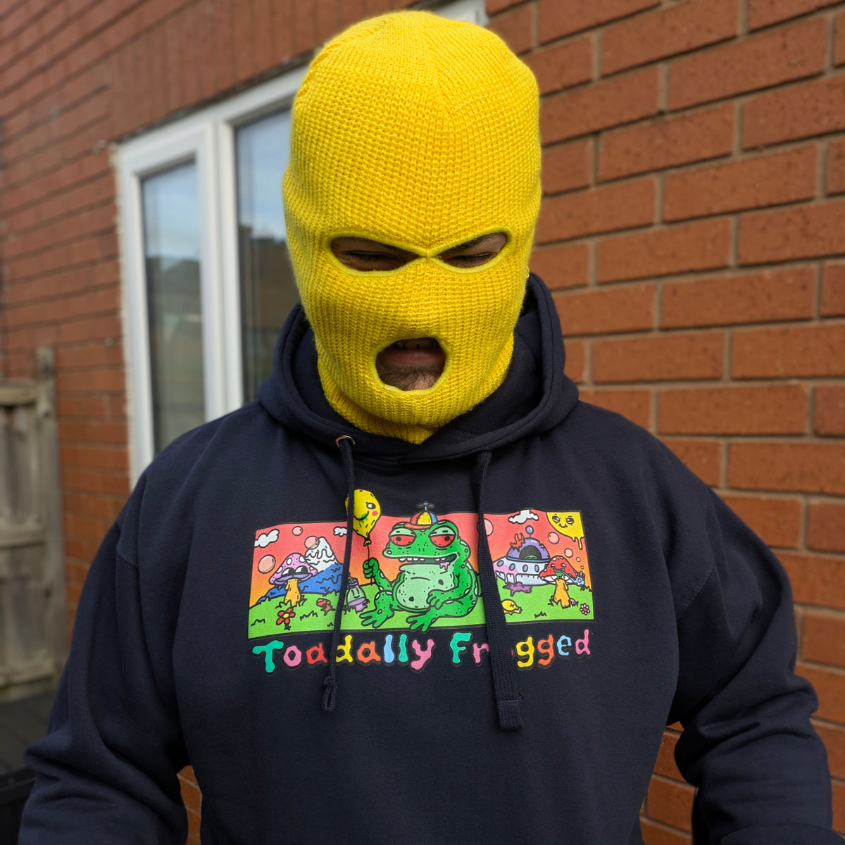 Toadally Frogged Pullover Hoodie (Unisex)