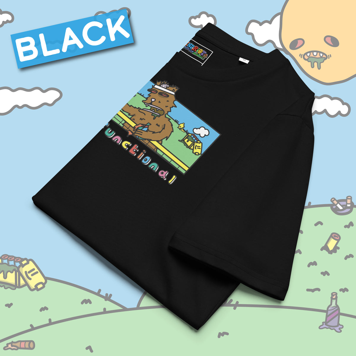 Bearly Functional Tshirt (Unisex)