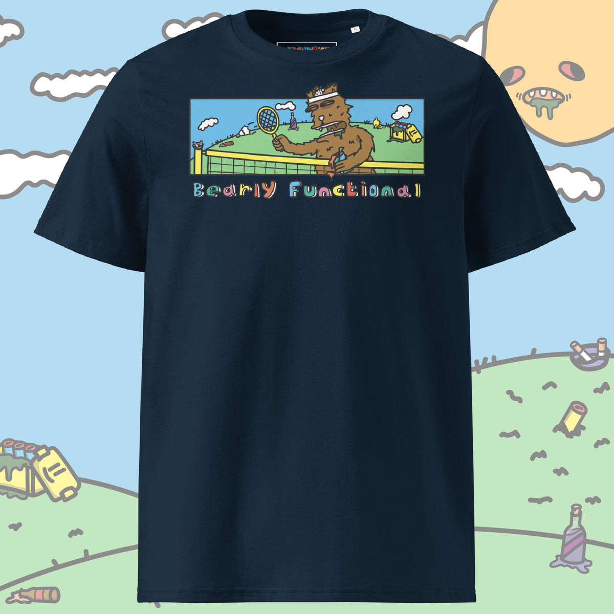 Bearly Functional Tshirt (Unisex)