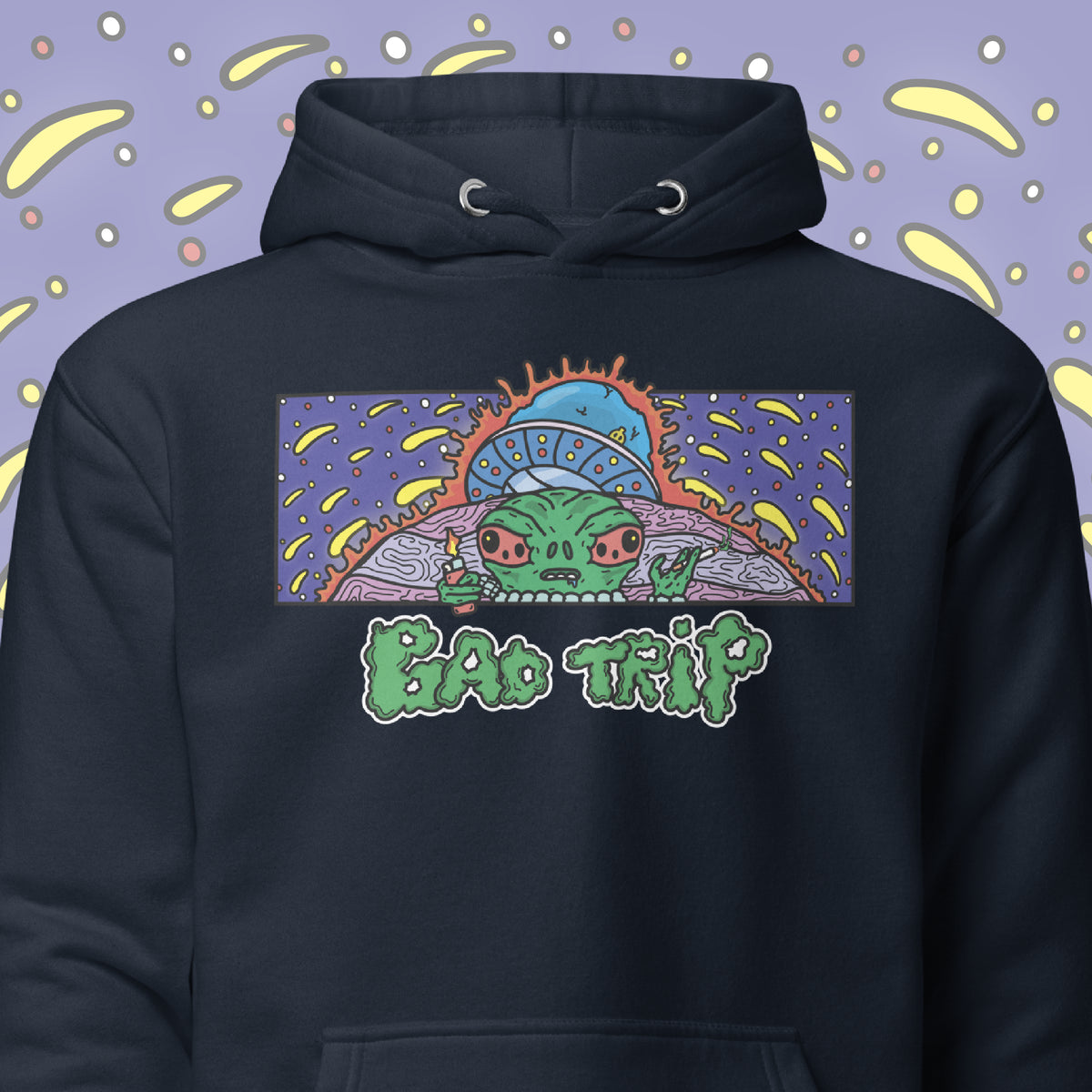 Bad Trip Pullover Hoodie (Unisex)