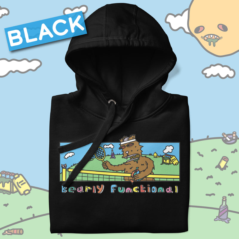 Bearly Functional Pullover Hoodie (Unisex)
