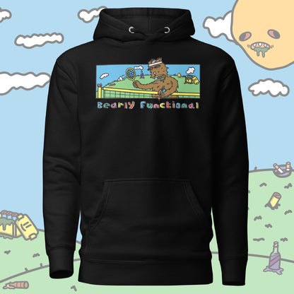 Bearly Functional Pullover Hoodie (Unisex)