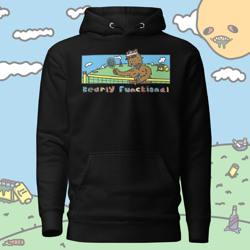 Bearly Functional Pullover Hoodie (Unisex)