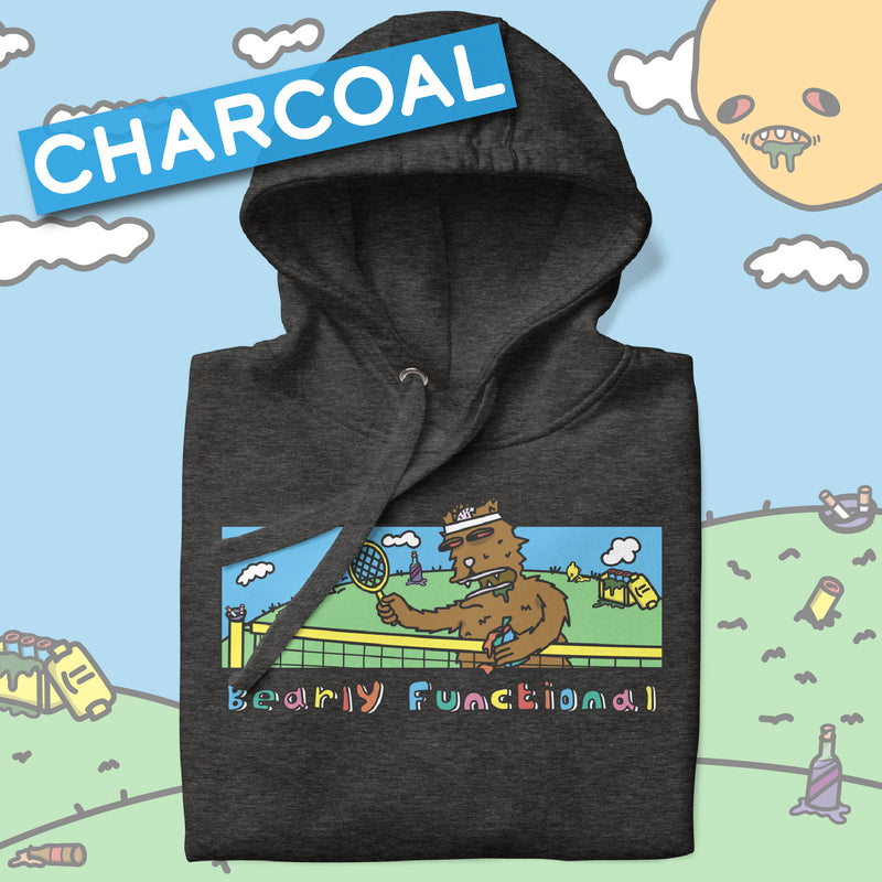 Bearly Functional Pullover Hoodie (Unisex)