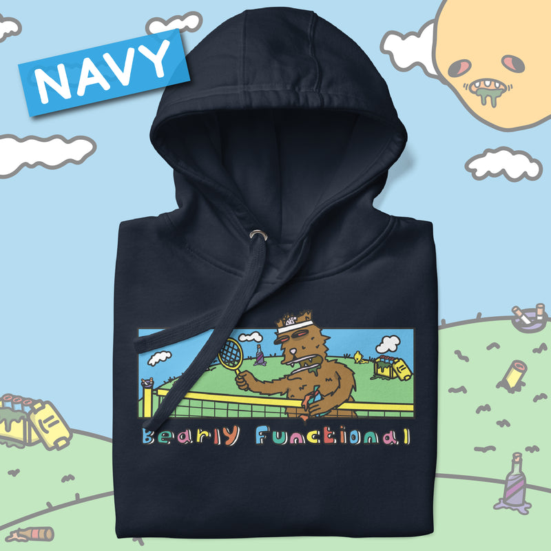 Bearly Functional Pullover Hoodie (Unisex)