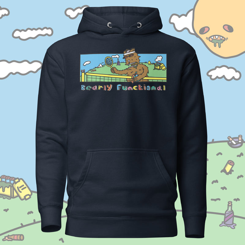 Bearly Functional Pullover Hoodie (Unisex)
