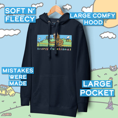 Bearly Functional Pullover Hoodie (Unisex)