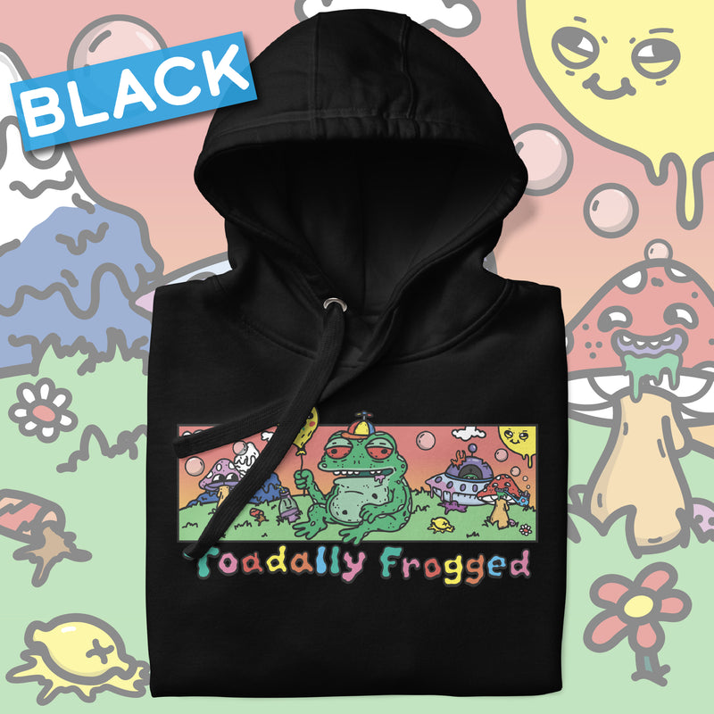 Toadally Frogged Pullover Hoodie (Unisex)