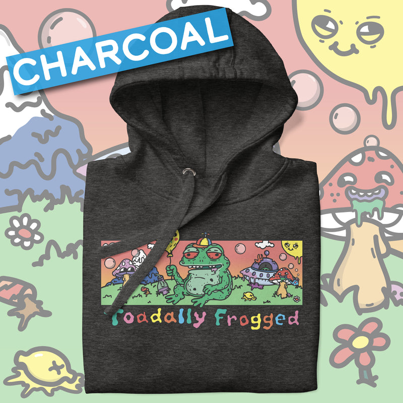 Toadally Frogged Pullover Hoodie (Unisex)